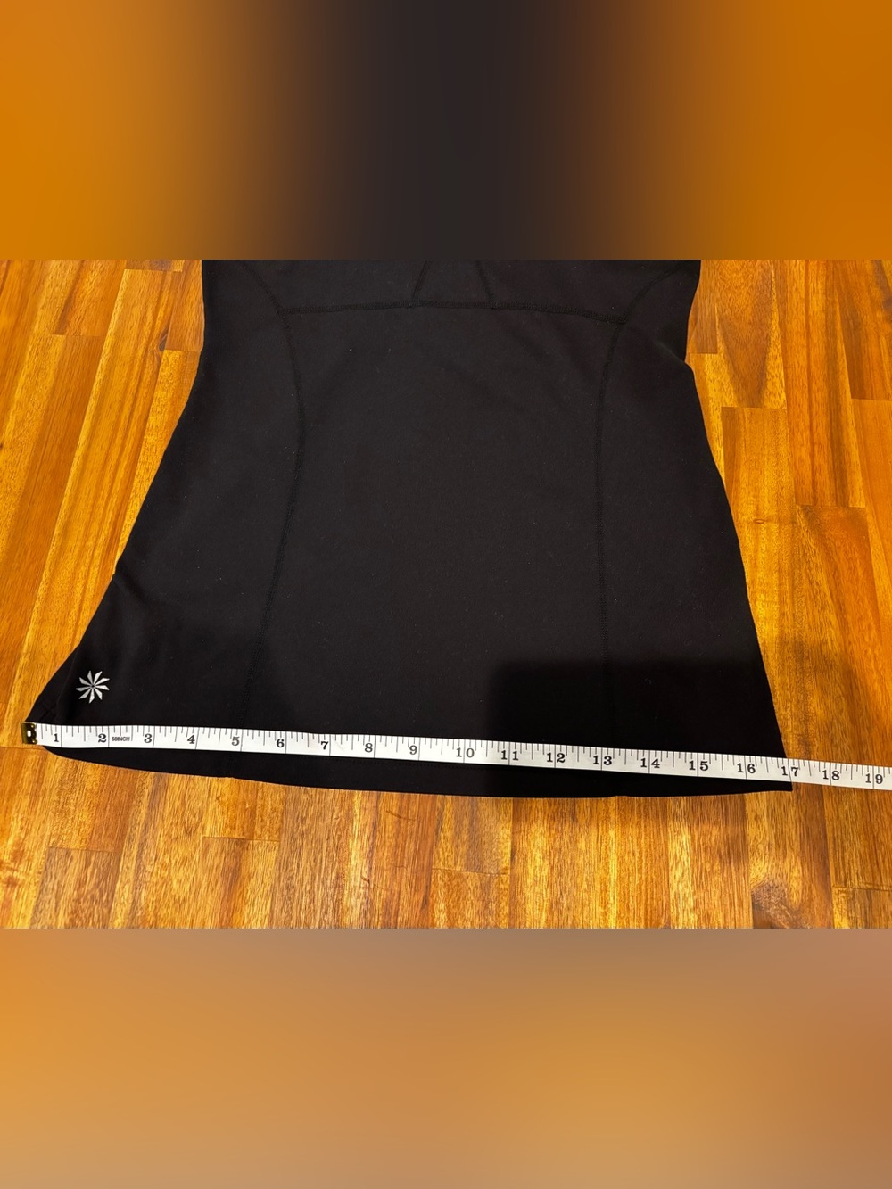 Athleta Black Tank Top with Built in Bra and Crisscross Back Womens Small - Picture 8 of 11